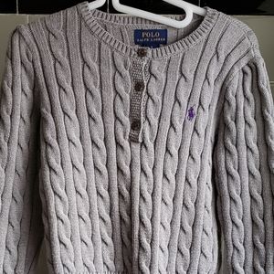 Girl's Polo Sweater